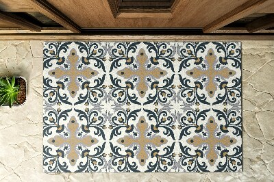 Buiten deurmat Geometrische mozaïek