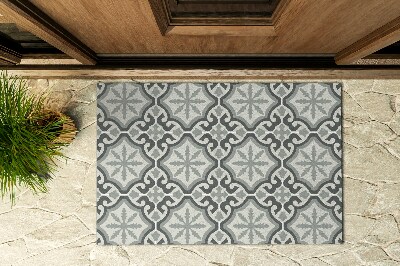 Deurmat voor buiten Abstracte vormen