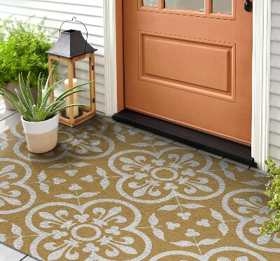 Buiten deurmat Ornamenten Geometrie