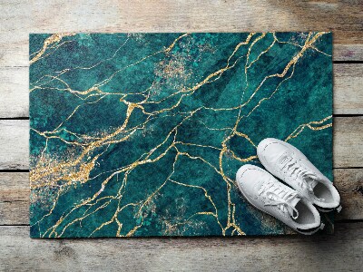 Buiten deurmat Turquoise marmer
