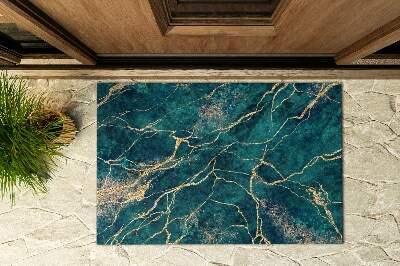 Buiten deurmat Turquoise marmer