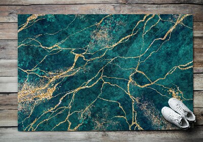 Buiten deurmat Turquoise marmer