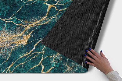 Buiten deurmat Turquoise marmer