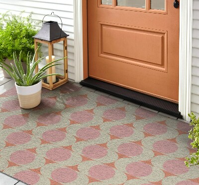 Buiten deurmat Geometrisch motief