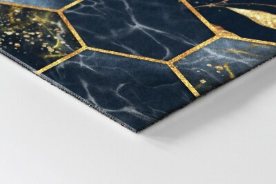 Deurmat voor buiten Hexagonale omtrek