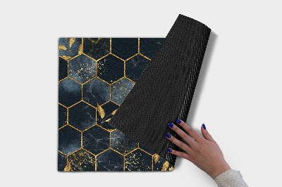 Deurmat voor buiten Hexagonale omtrek