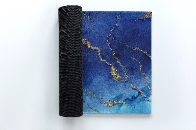 Buiten deurmat Azuurblauw marmer