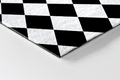 Schoonloopmat Vierkant patroon