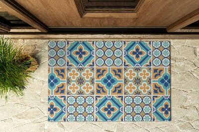 Schoonloopmat Afwisselende geometrie