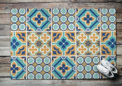 Schoonloopmat Afwisselende geometrie