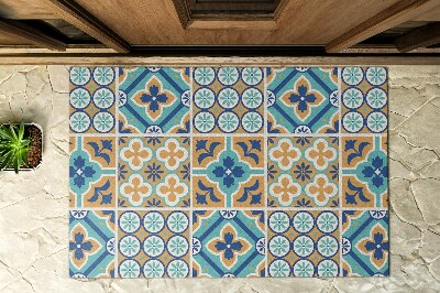 Schoonloopmat Afwisselende geometrie