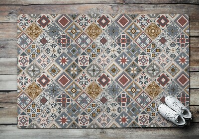 Deurmat voor buiten Mozaïek