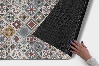 Deurmat voor buiten Mozaïek