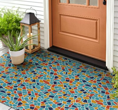 Deurmat voor buiten Chromatische abstractie