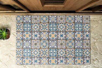 Deurmat voor buiten Geometrische ornamenten
