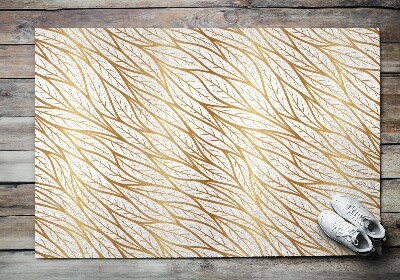 Schoonloopmat Gouden bladeren