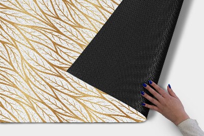 Schoonloopmat Gouden bladeren