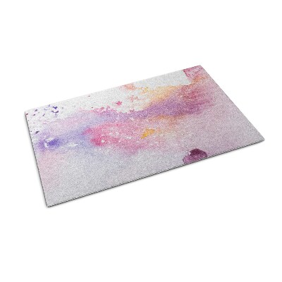 Deurmat voor buiten Kleurrijke golven