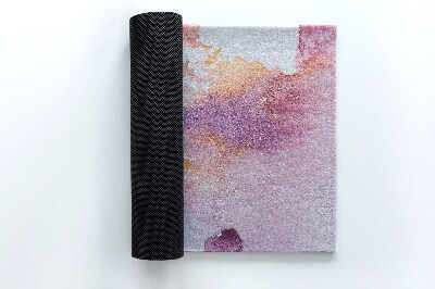 Deurmat voor buiten Kleurrijke golven