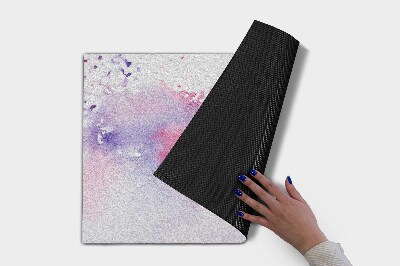 Deurmat voor buiten Kleurrijke golven