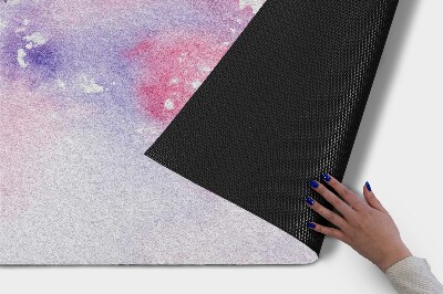 Deurmat voor buiten Kleurrijke golven