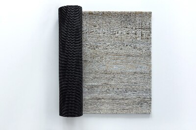 Schoonloopmat Houten paneelpatroon