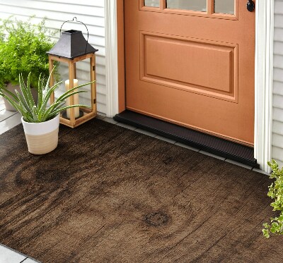 Buiten deurmat Knoop in het hout