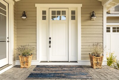 Deurmat voor buiten Beschadigde planken