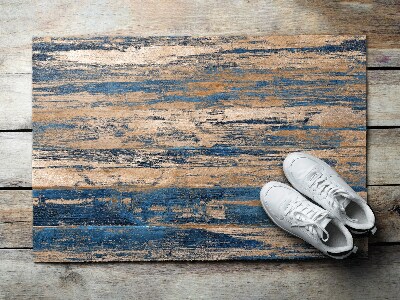 Deurmat voor buiten Beschadigde planken