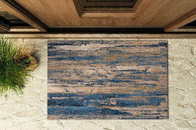 Deurmat voor buiten Beschadigde planken