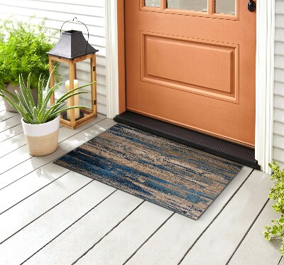 Deurmat voor buiten Beschadigde planken