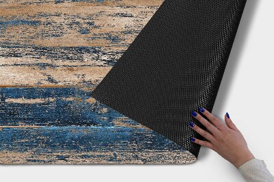 Deurmat voor buiten Beschadigde planken