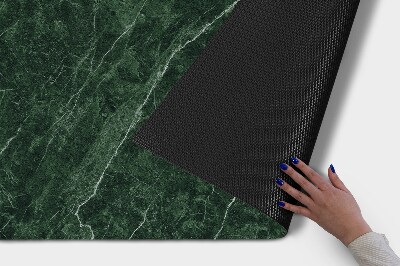 Schoonloopmat Groenachtig marmer