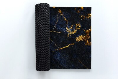 Buiten deurmat Marineblauw marmer