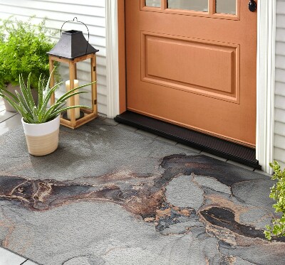 Buiten deurmat Licht marmer