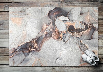 Buiten deurmat Licht marmer