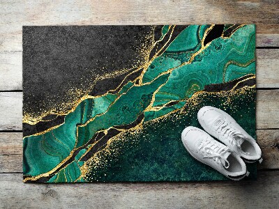 Buiten deurmat Polychromatische abstractie