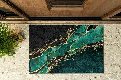 Buiten deurmat Polychromatische abstractie