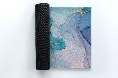 Deurmat voor buiten Veelkleurig marmer