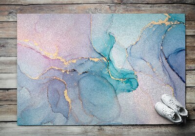 Deurmat voor buiten Veelkleurig marmer