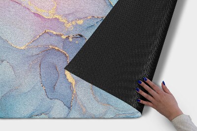 Deurmat voor buiten Veelkleurig marmer