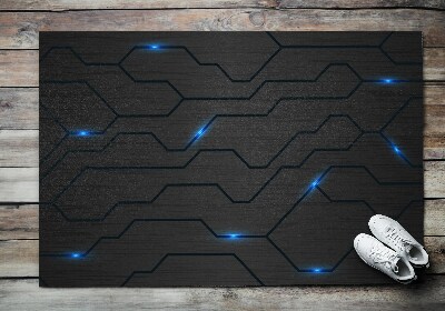 Deurmat voor buiten Technologisch patroon