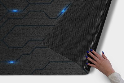 Deurmat voor buiten Technologisch patroon