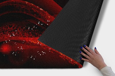 Deurmat voor buiten Abstracte lijnen