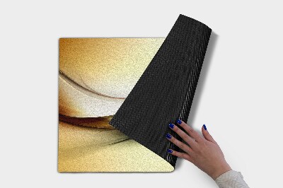 Deurmat voor buiten Gouden lijnen