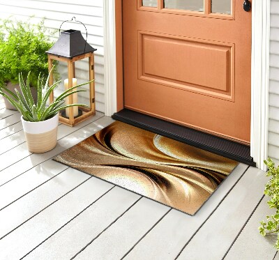 Buiten deurmat Abstracte golven