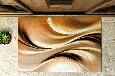 Buiten deurmat Abstracte golven