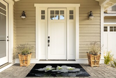 Deurmat voor buiten Orchideeën