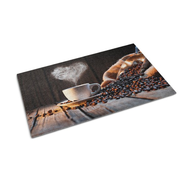 Deurmat voor buiten Kopje koffie