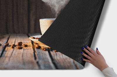 Deurmat voor buiten Kopje koffie